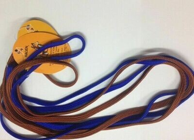 Correa Nylon Plana 1,80mx7mm MARRON HAGEN para perro
