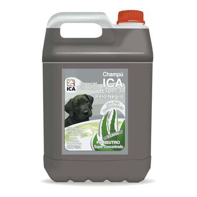 Champú especial pelo negro con Aloe Vera para perros
