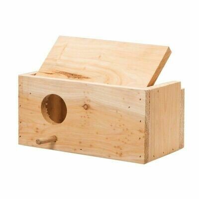 NIDO DE MADERA PARA PERIQUITOS