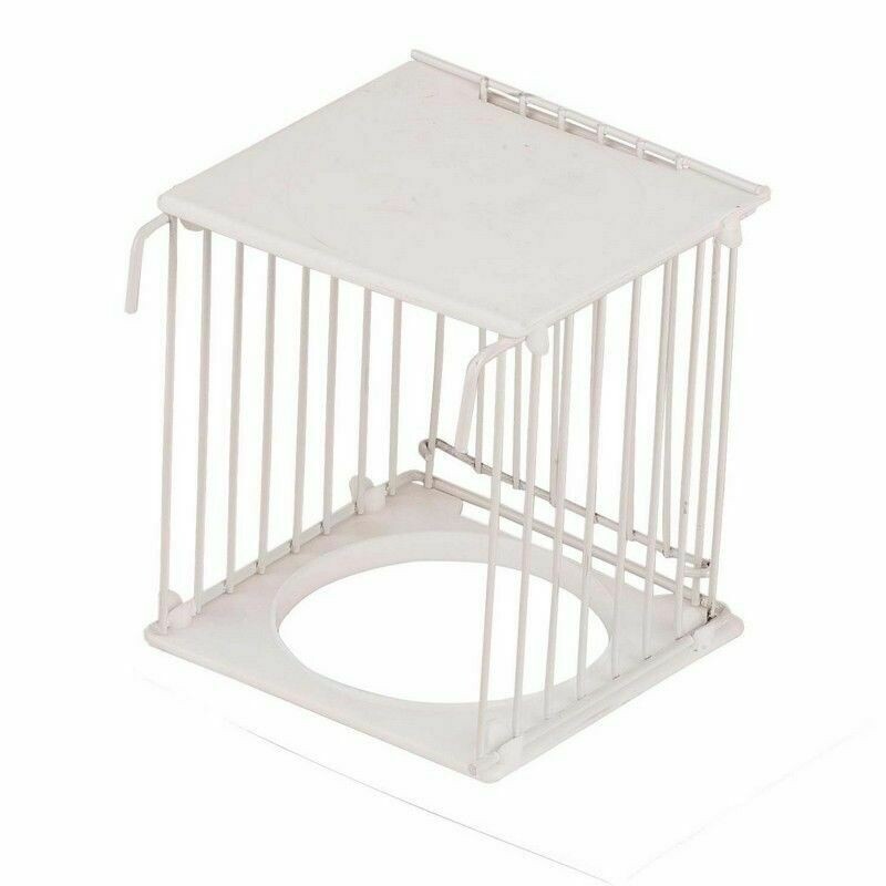 Nido para Pájaros Canarios jilgueros Caseta Exterior Alambres con Puerta