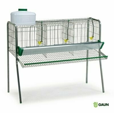 Batería para gallinas 3 departamentos