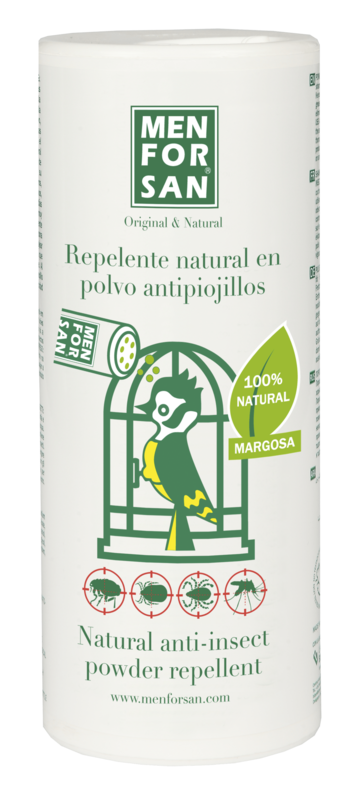 REPELENTE NATURAL EN POLVO ANTIINSECTOS PARA PAJAROS