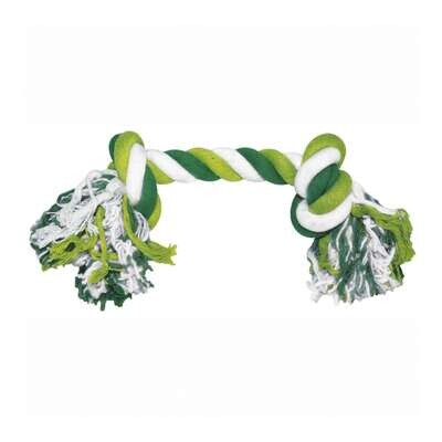 Cuerda dental con aroma a menta y 2 nudos