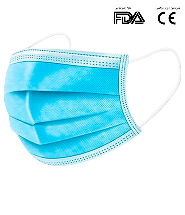 MASCARILLAS QUIRURGICAS 3 CAPAS.40+4