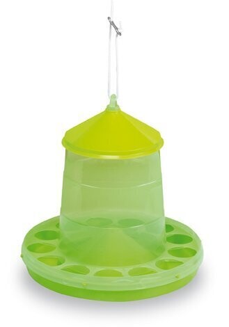 TOLVA PLASTICO AVES 2 KG. (PISTACHO)
