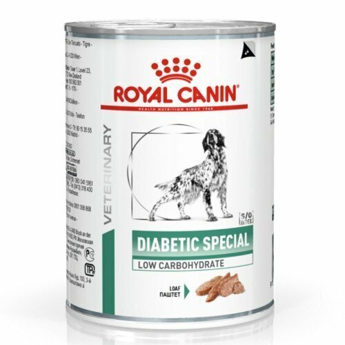 ROYAL CANIN DIABETIC SPECIAL LOW CARBOHYDRATE 12 LATAS 12 LATAS DOG 410GR