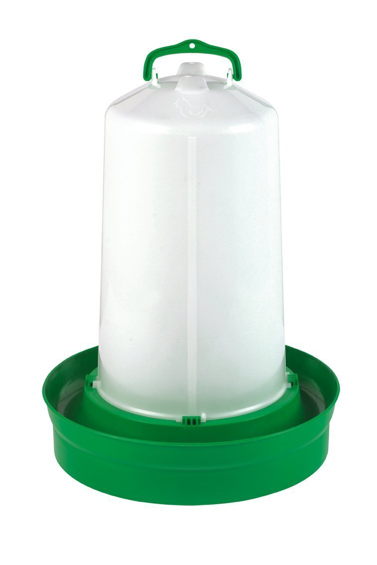 BEBEDERO PREMIUM 12 LTS. BASE PROFUNDA (VERDE)