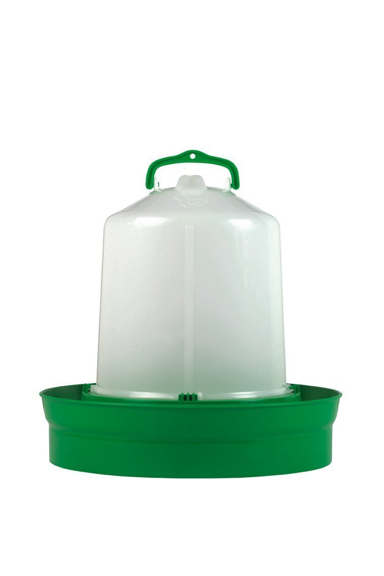 BEBEDERO PREMIUM 8 LTS. BASE PROFUNDA (VERDE)