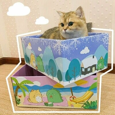 RASCADOR CAJA CARTON PLEGABLE MAS UN RECAMBIO