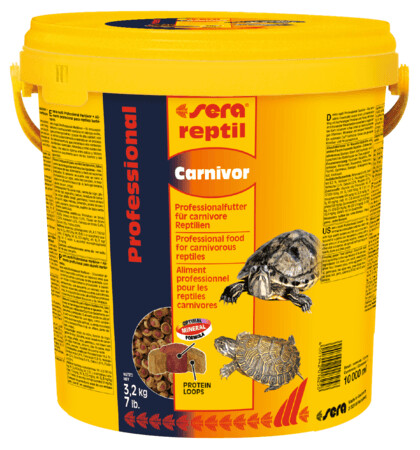 sera reptil Professional Carnivor 10 l (3,2 kg)