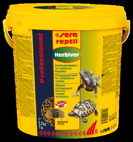 SERA REPTIL PROFESSIONAL HERBIVOR A GRANEL 3800 ML 1 KG