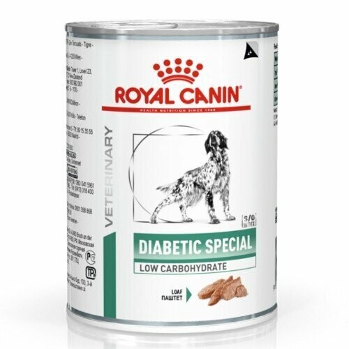 ROYAL CANIN DIABETIC SPECIAL LOW CARBOHYDRATE 12 LATAS 12 LATAS DOG 410GR
