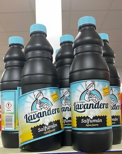 Agua Fuerte La Lavandera 1 L 2 UNIDADES