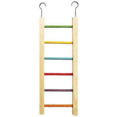 Juguete Escalera de color para pájaros