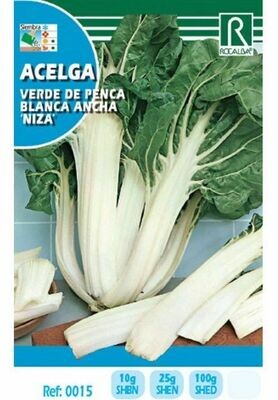 HORTALIZAS ACELGA VERDE DE PENCA BLANCA ANCHA"NIZA