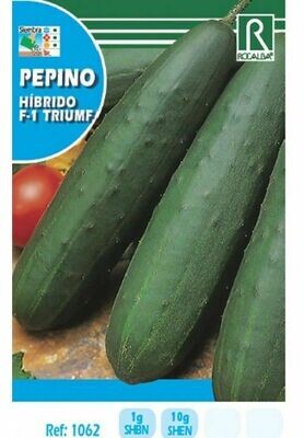 HORTALIZAS PEPINO HIBRIDO F-1 TRIUMF