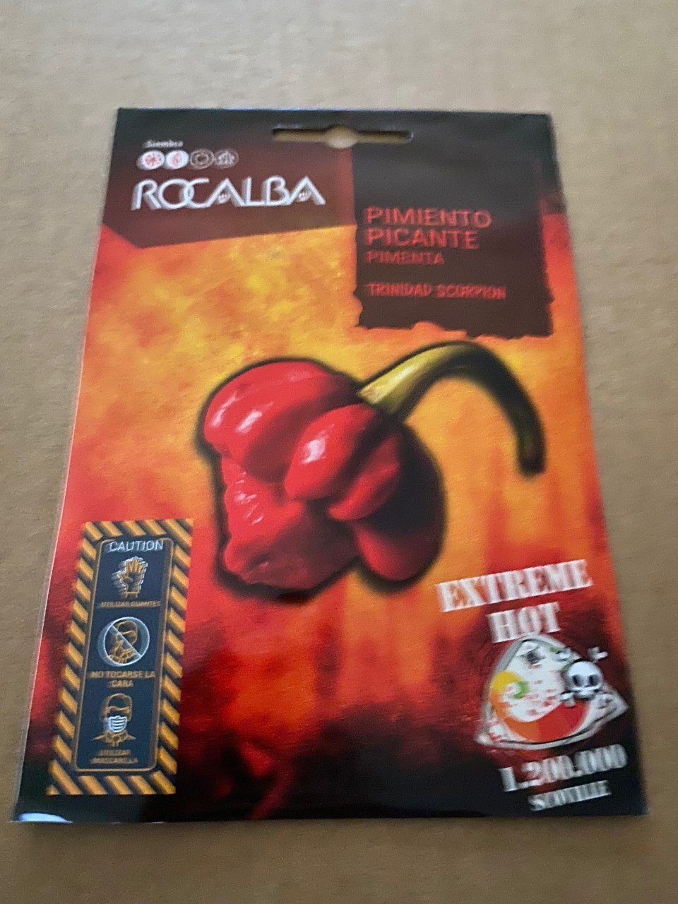 HORTALIZAS PIMIENTO PICANTE SEMILLAS TRINIDAD