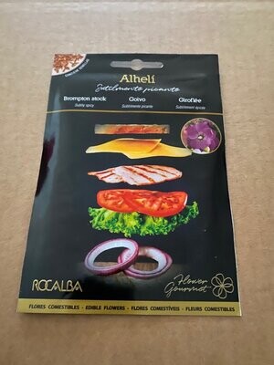 FLORES COMESTIBLES SEMILLAS ALHELI