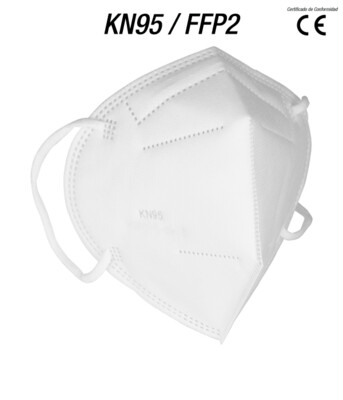 Mascarillas Autofiltrantes KN95 / FFP2, 5 Capas para una máxima protección.1