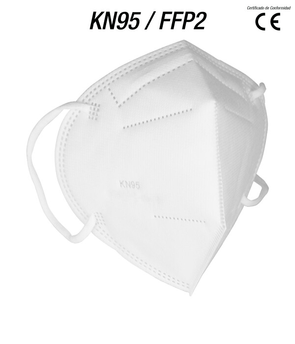Mascarillas Autofiltrantes KN95 / FFP2, 5 Capas para una máxima protección.10+1