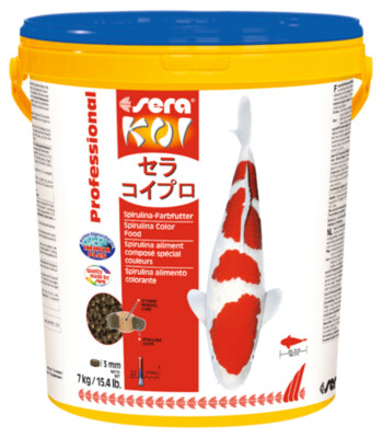 sera KOI Professional Spirulina alimento colorante