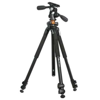 Alta Pro 263AP - Tr�pode de aluminio, r�tula de 3 v�as