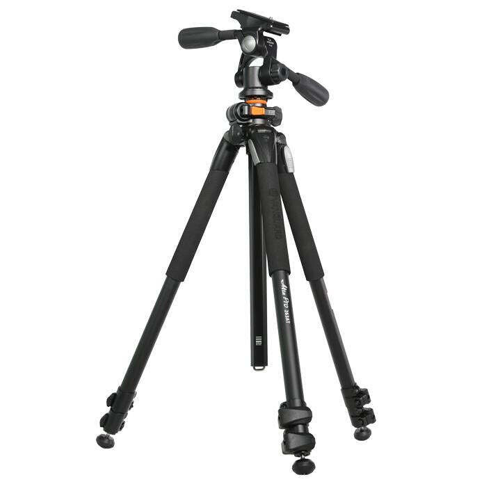 Alta Pro 263AP - Tr�pode de aluminio, r�tula de 3 v�as