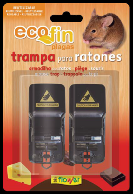 ECOFIN TRAMPA RATONES (2 UNID)