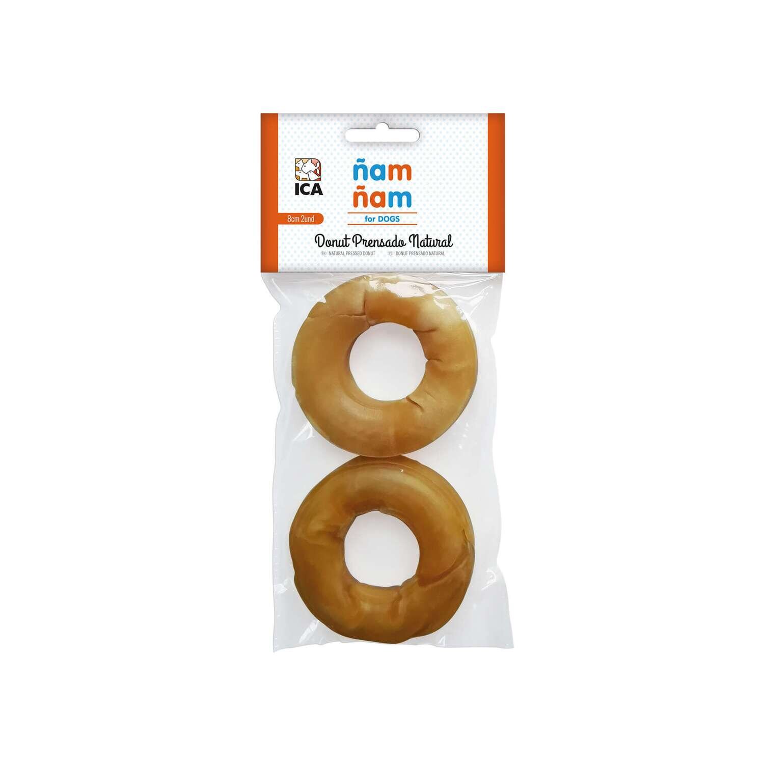 Snack donut prensado �am �am 8 cm