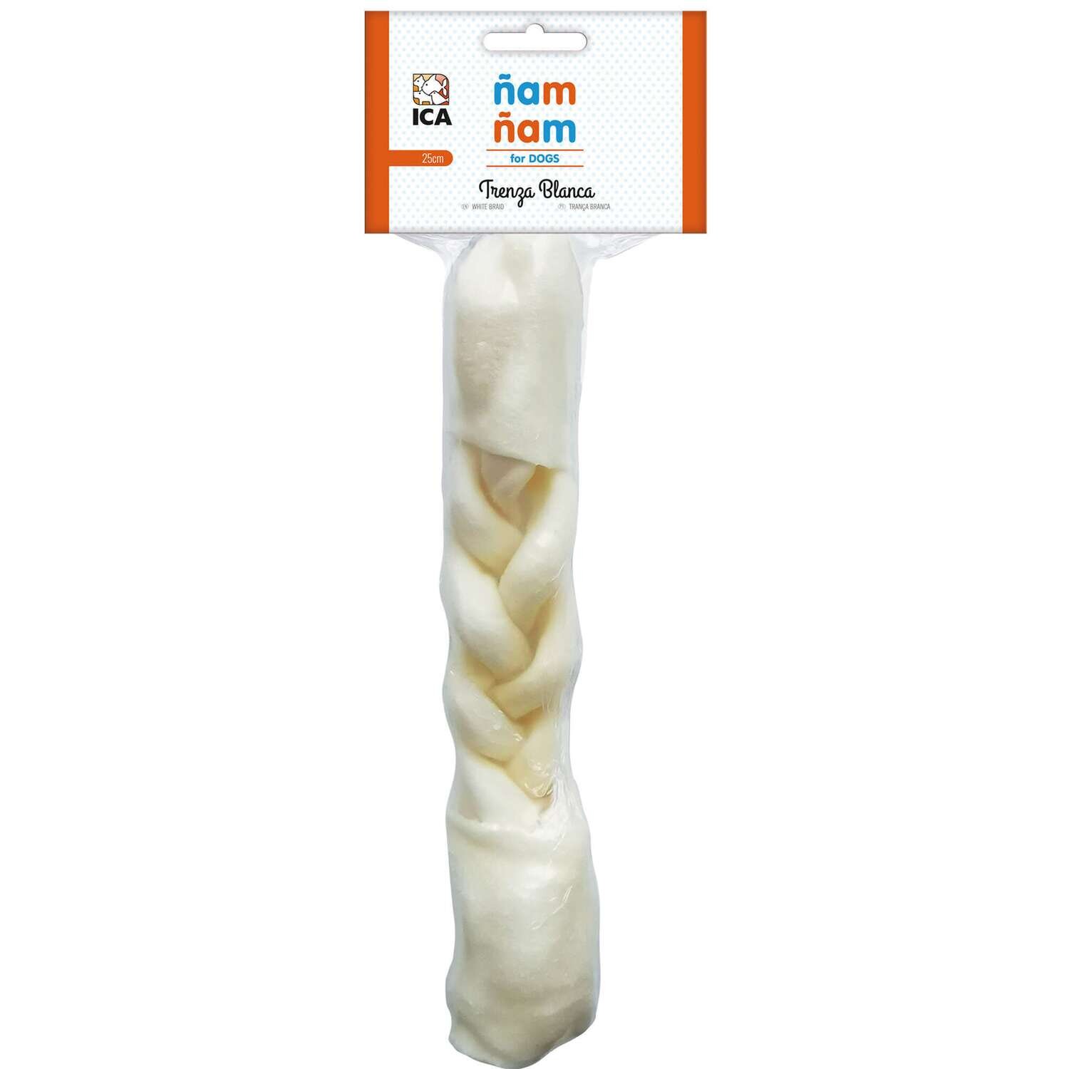 Snack trenza blanca �am �am 25 cm