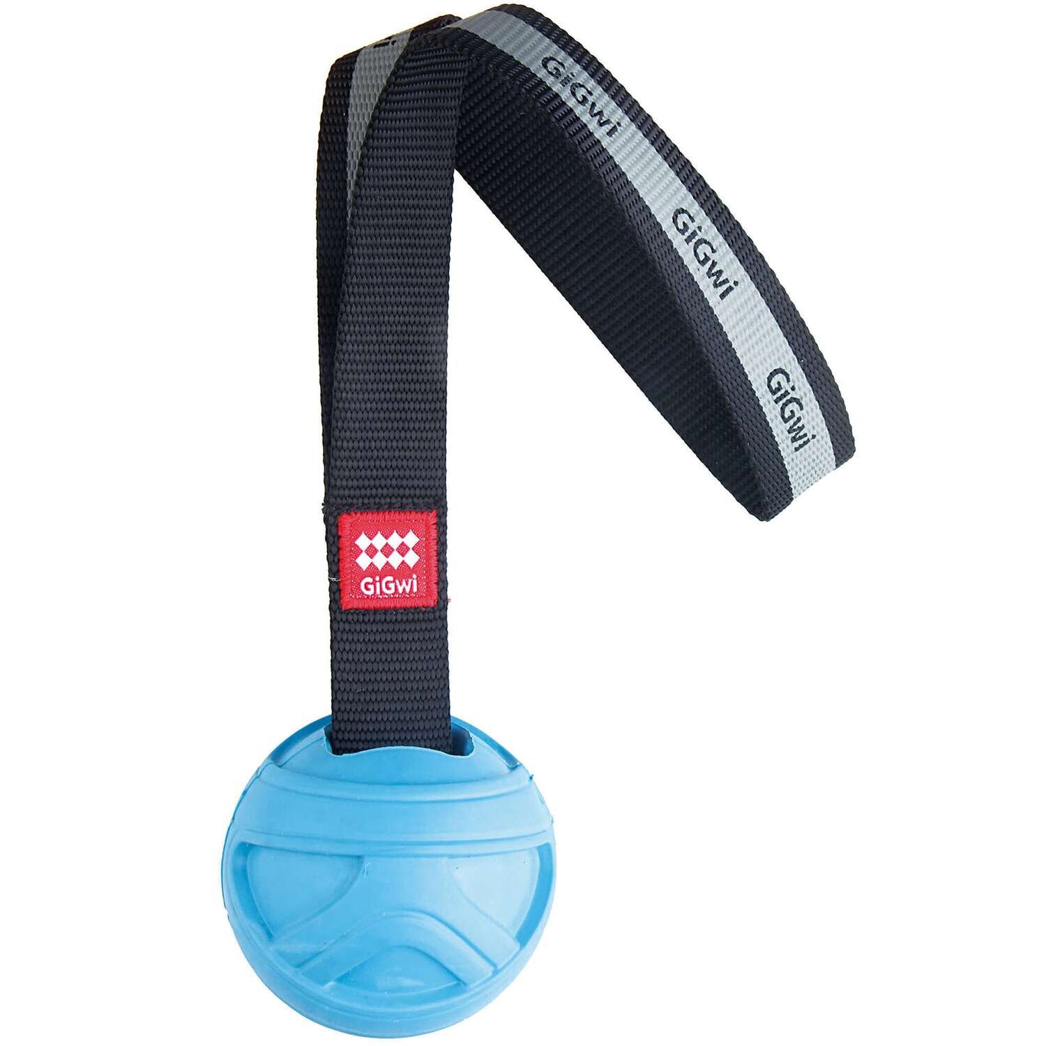 Pelota GO FETCH azul con lanzador GiGwi 7x7x35 cm