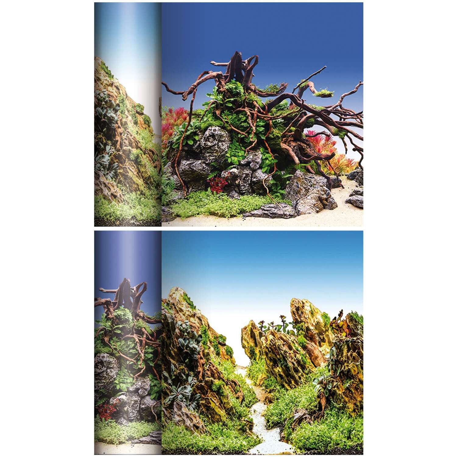 Fondo de doble cara (Ramas / Rocas) 1500xx60 cm