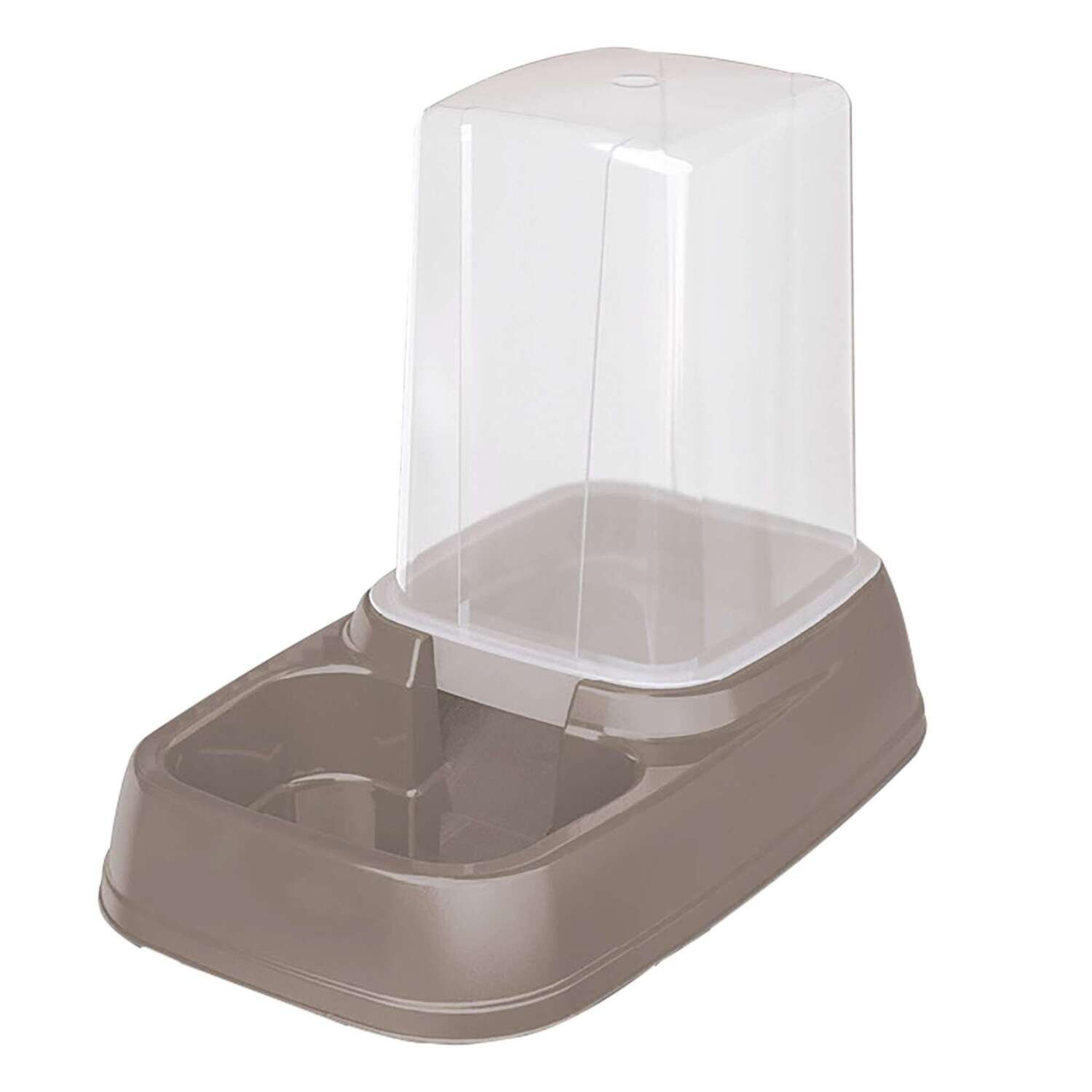 Tolva antideslizante con comedero y bebedero extra grande GP 44x26x36 cm