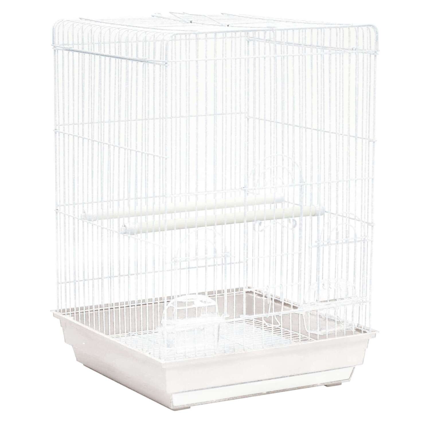 Jaulas LORIB blanca para p�jaros 40x40x59 cm 2 jaulas.