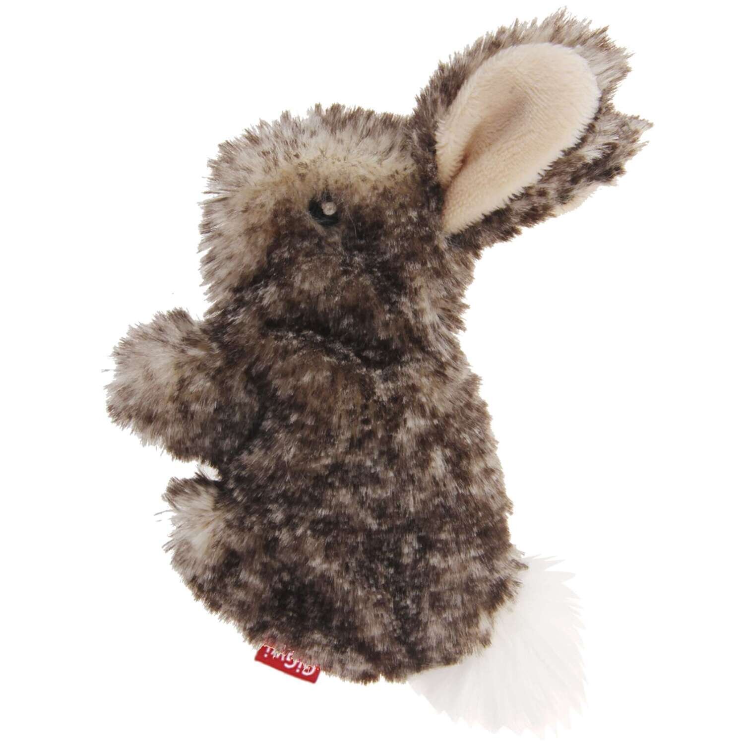 Juguete conejo con hierba gatera GiGwi 10x7x2 cm