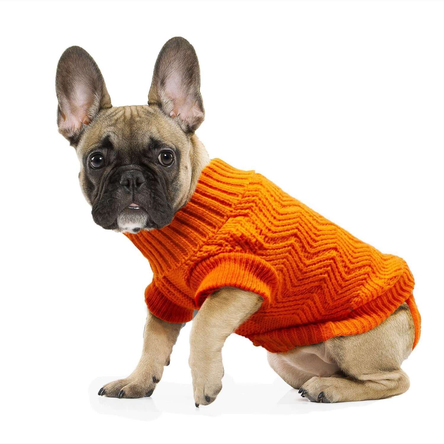 Jersey zig-zag naranja de ALPHA DOG 35 cm