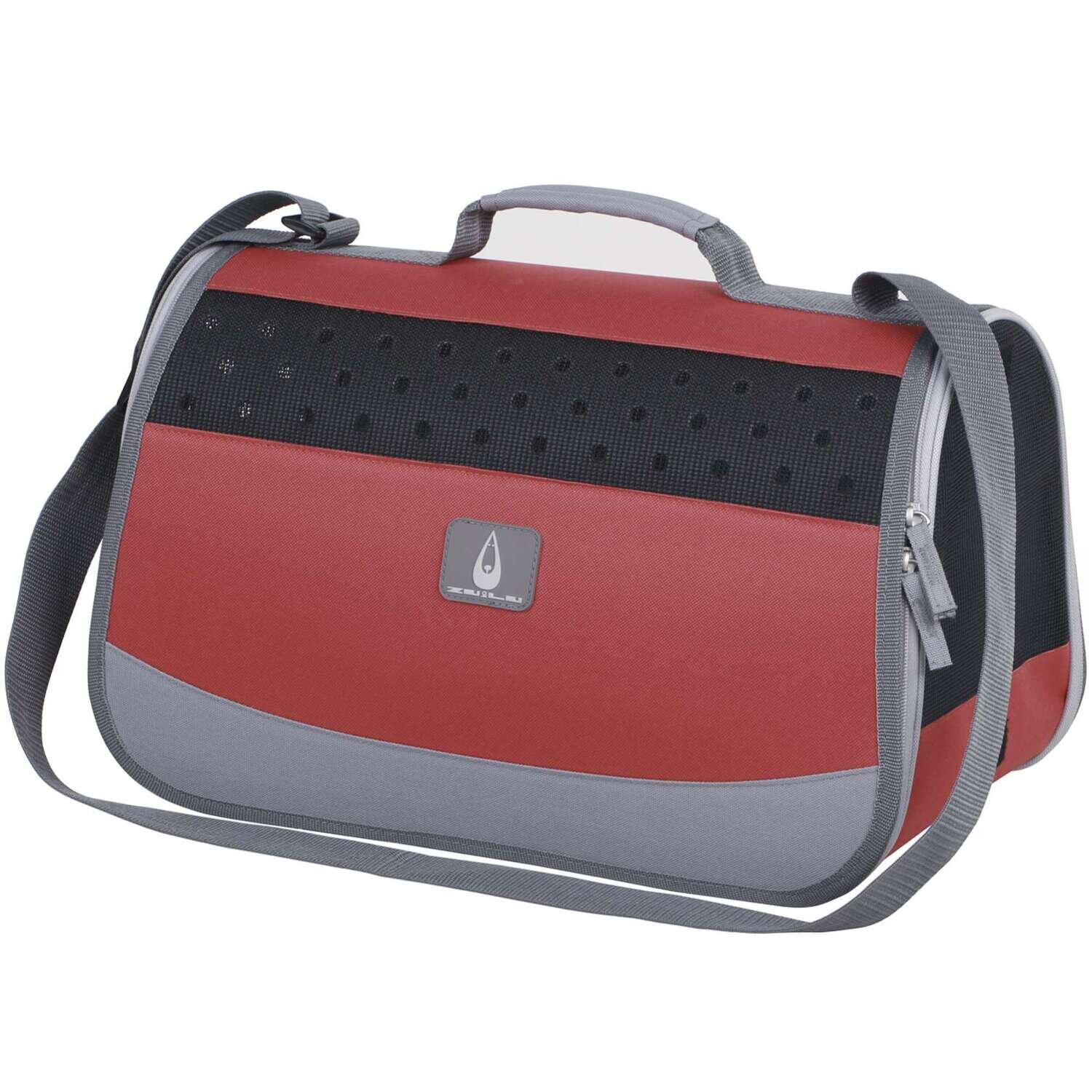 Bolso modelo Cebu ZU&LU rojo 42x24x26 cm