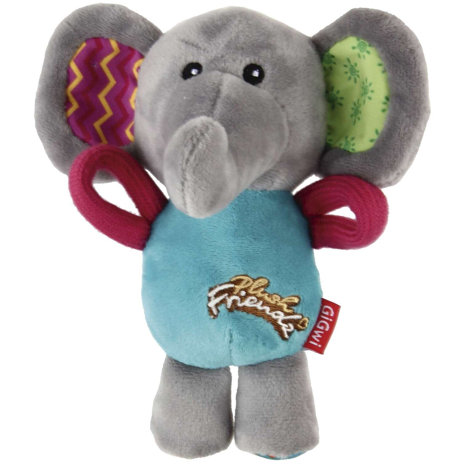 Juguete para cachorros Plush Friendz elefante GiGwi 8x8x16 cm
