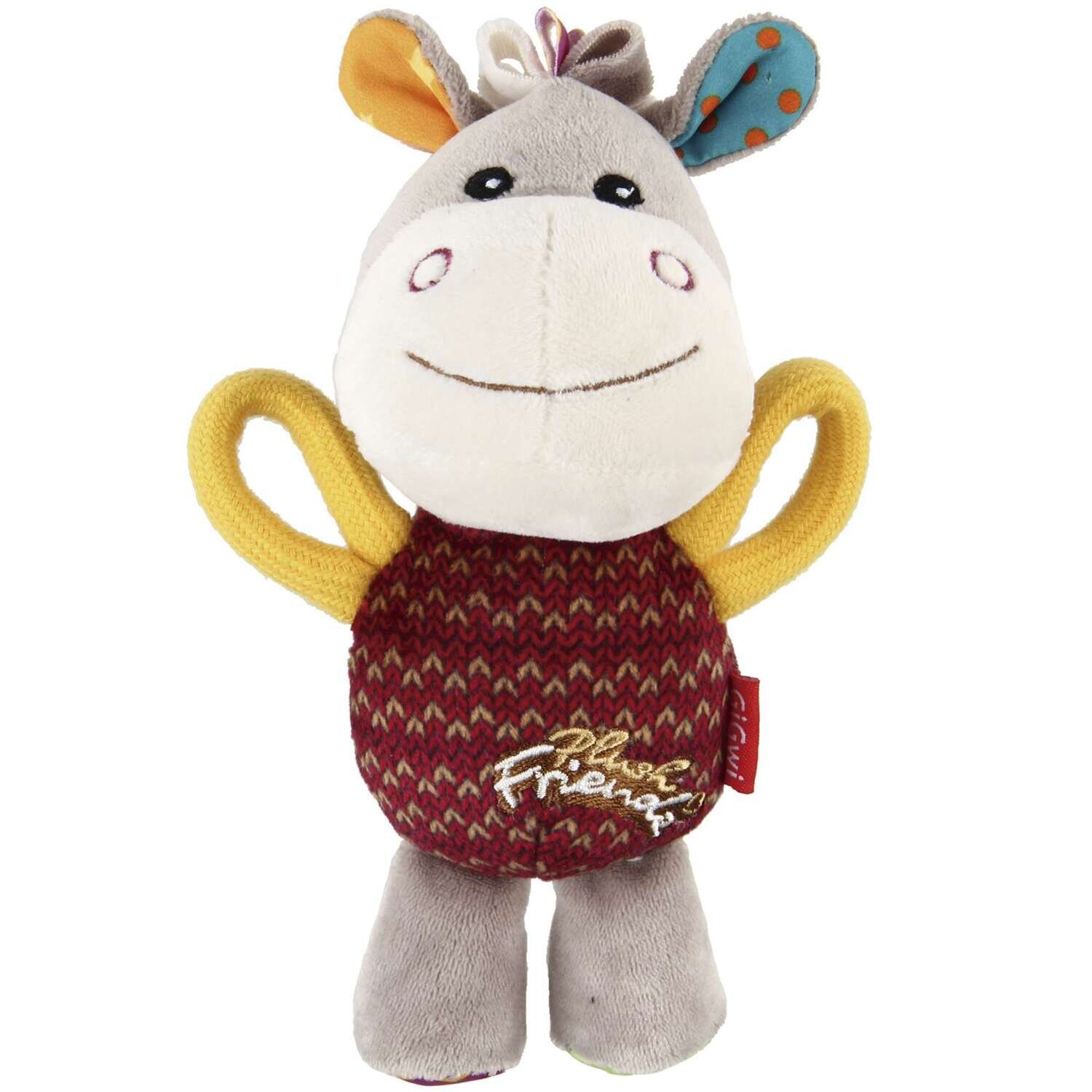 Juguete Plush Friendz burro GiGwi 8x8x16 cm