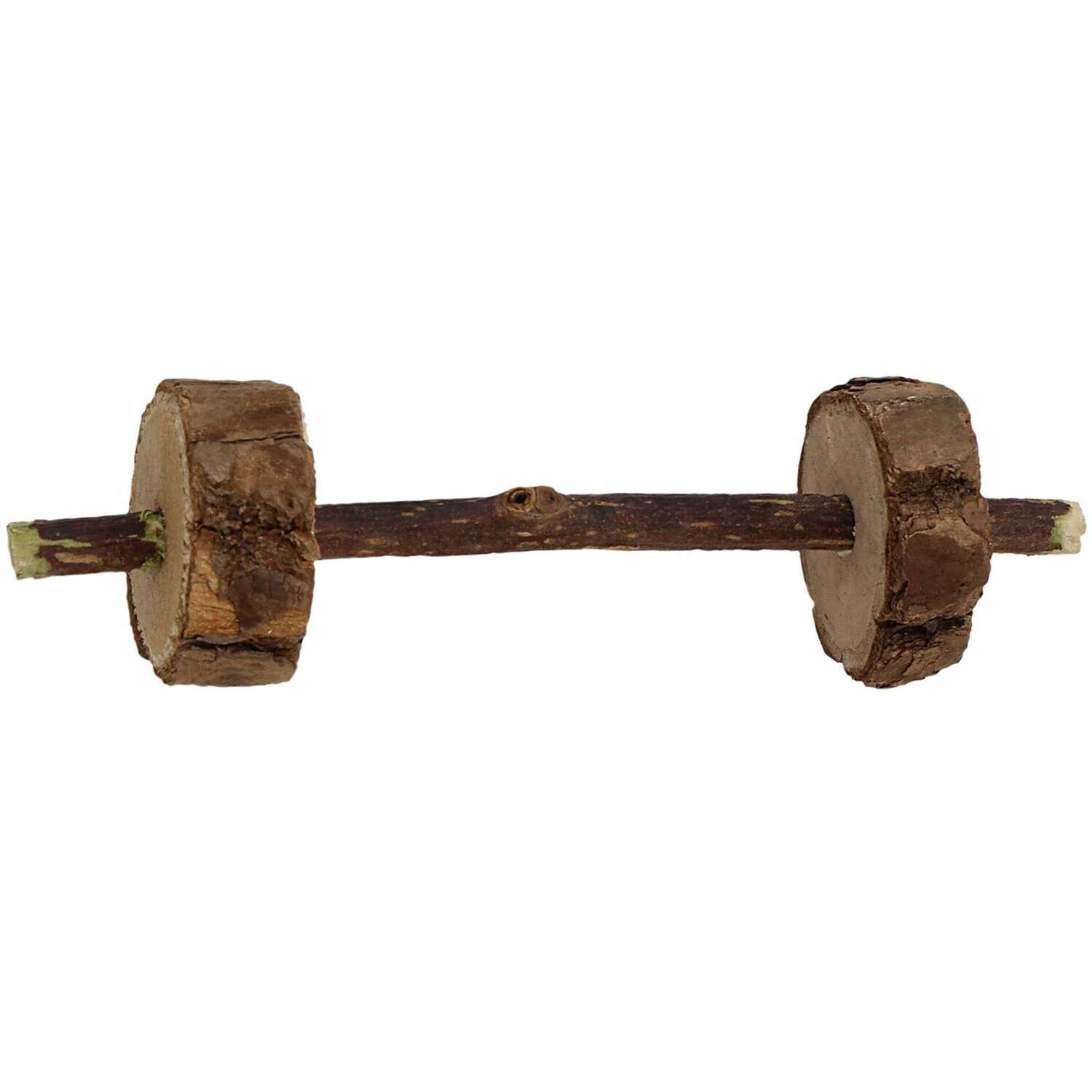 Juguete pesas natural de matatabi para gatos 13 cm