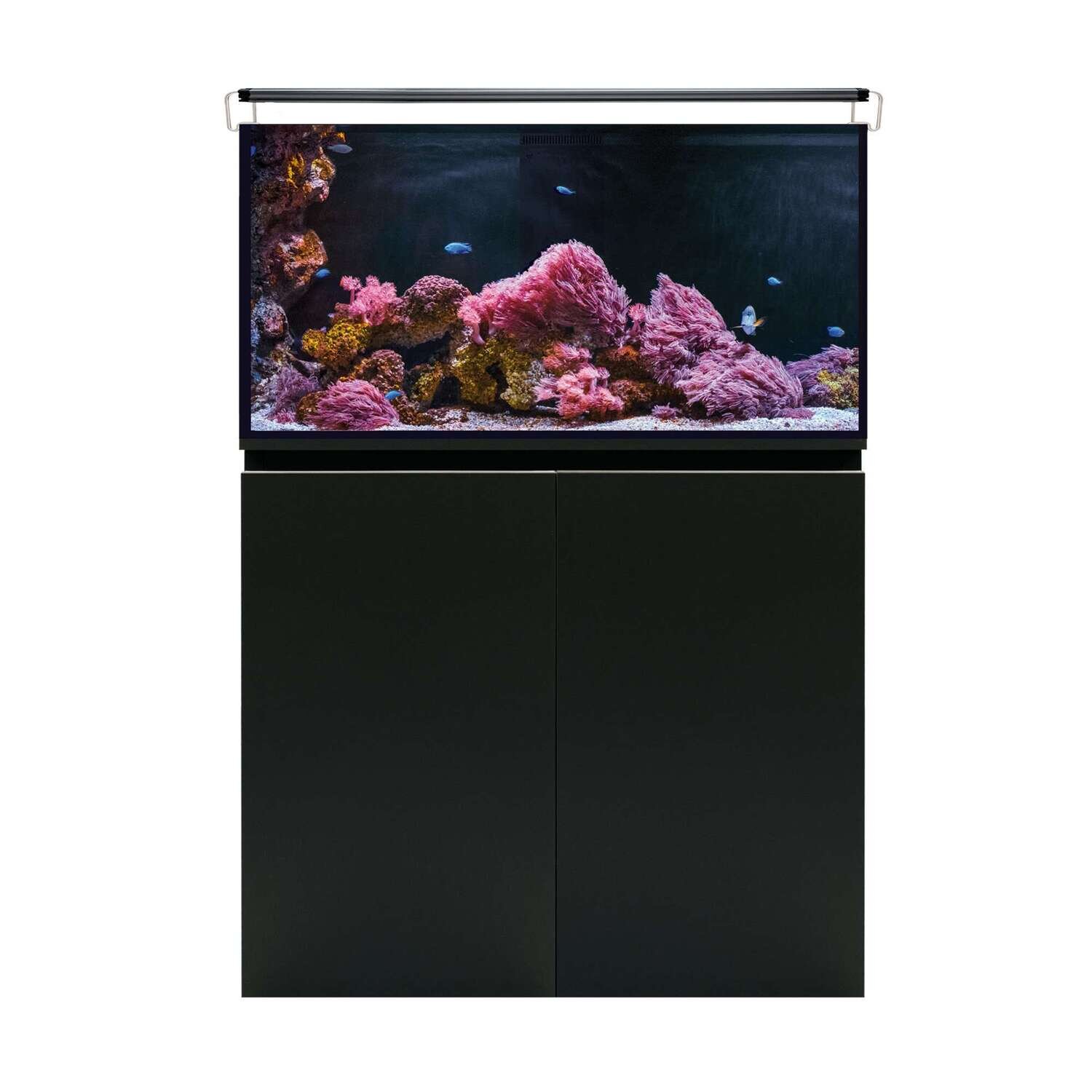 Acuario marino con Sump AQUA OCEAN PRO (Coral LED Pro II) 100x50x140 cm