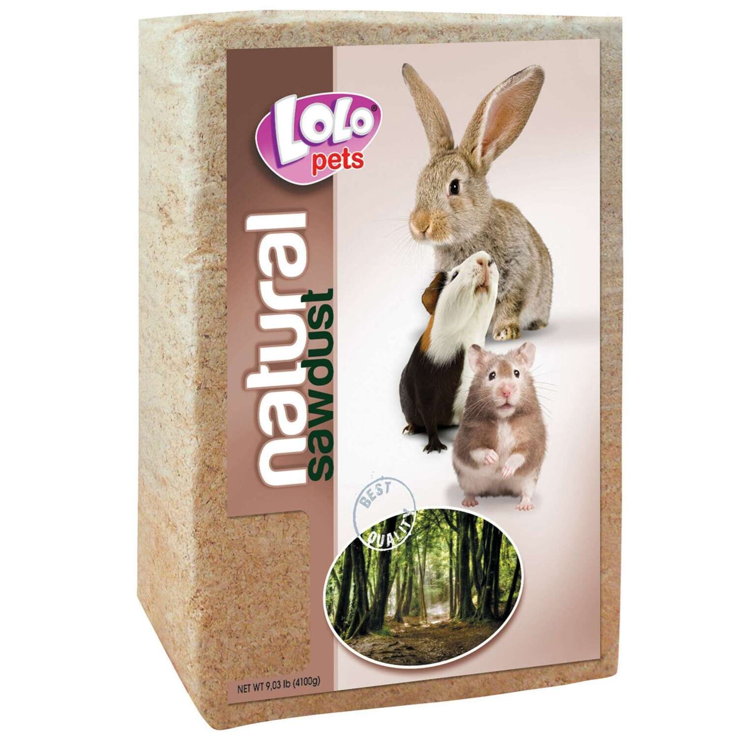 Serr�n natural para roedores "LOLO" 45 l