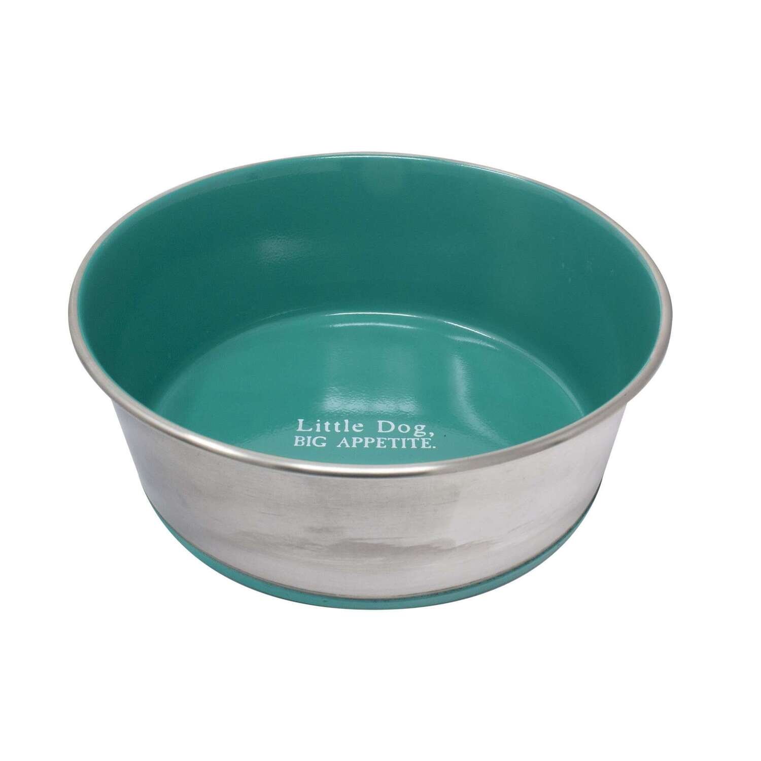 Comedero heavy con interior de color 13 cm