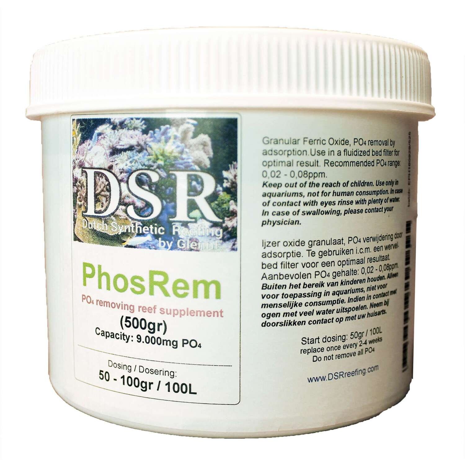 Antifosfatos: PhosRem DSR  500 g