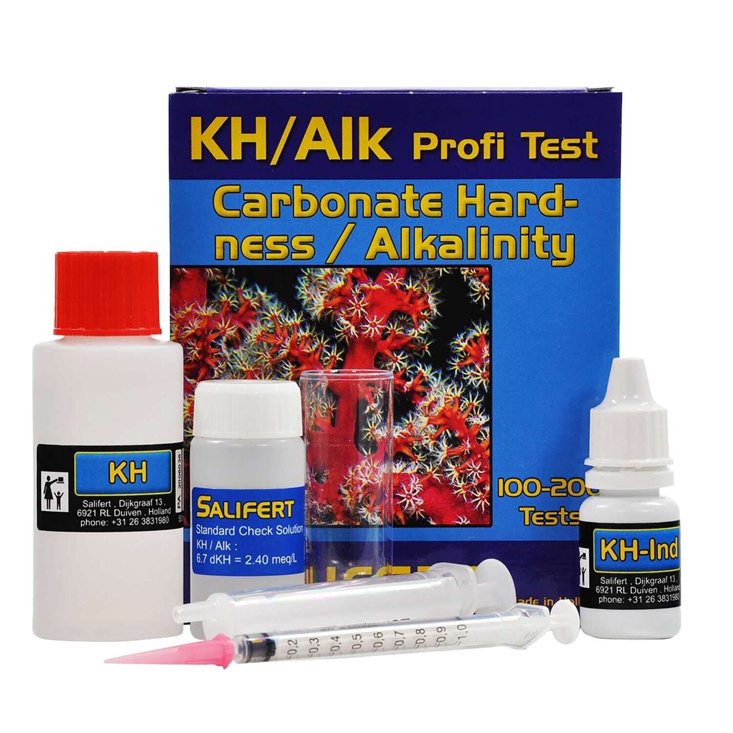 Test de alcalinidad (KH) Salifert
