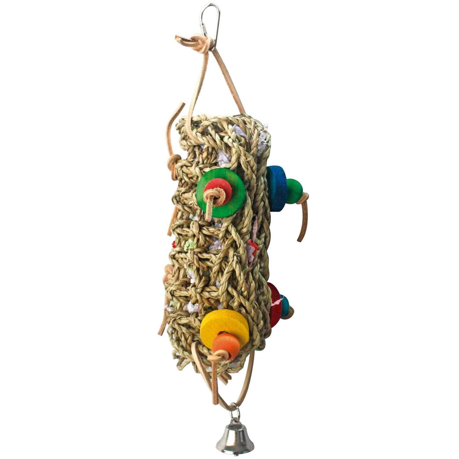 Juguete cilindro vertical de cuerda con cuentas 9xx33 cm