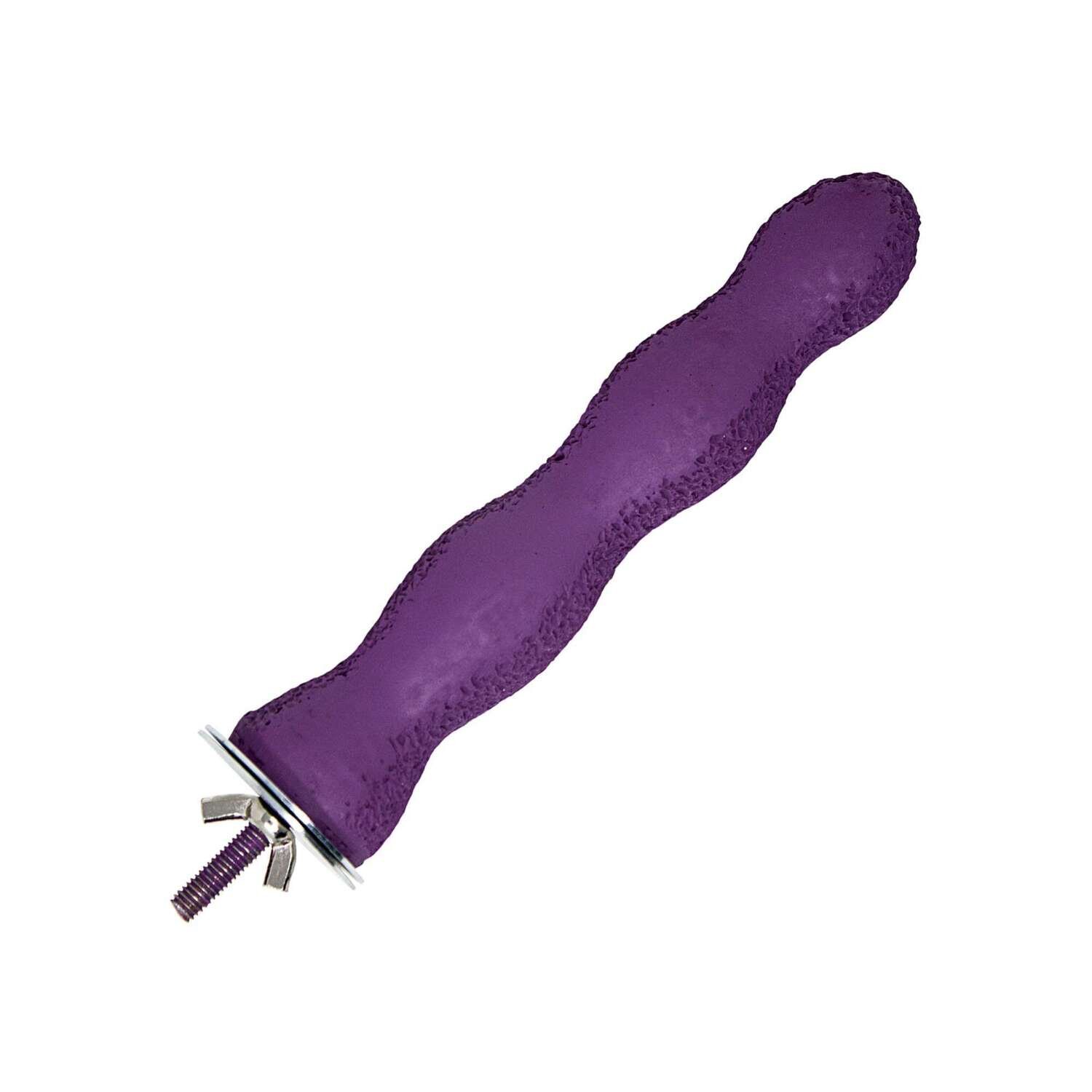 Percha onda lisa rugosa 16 cm