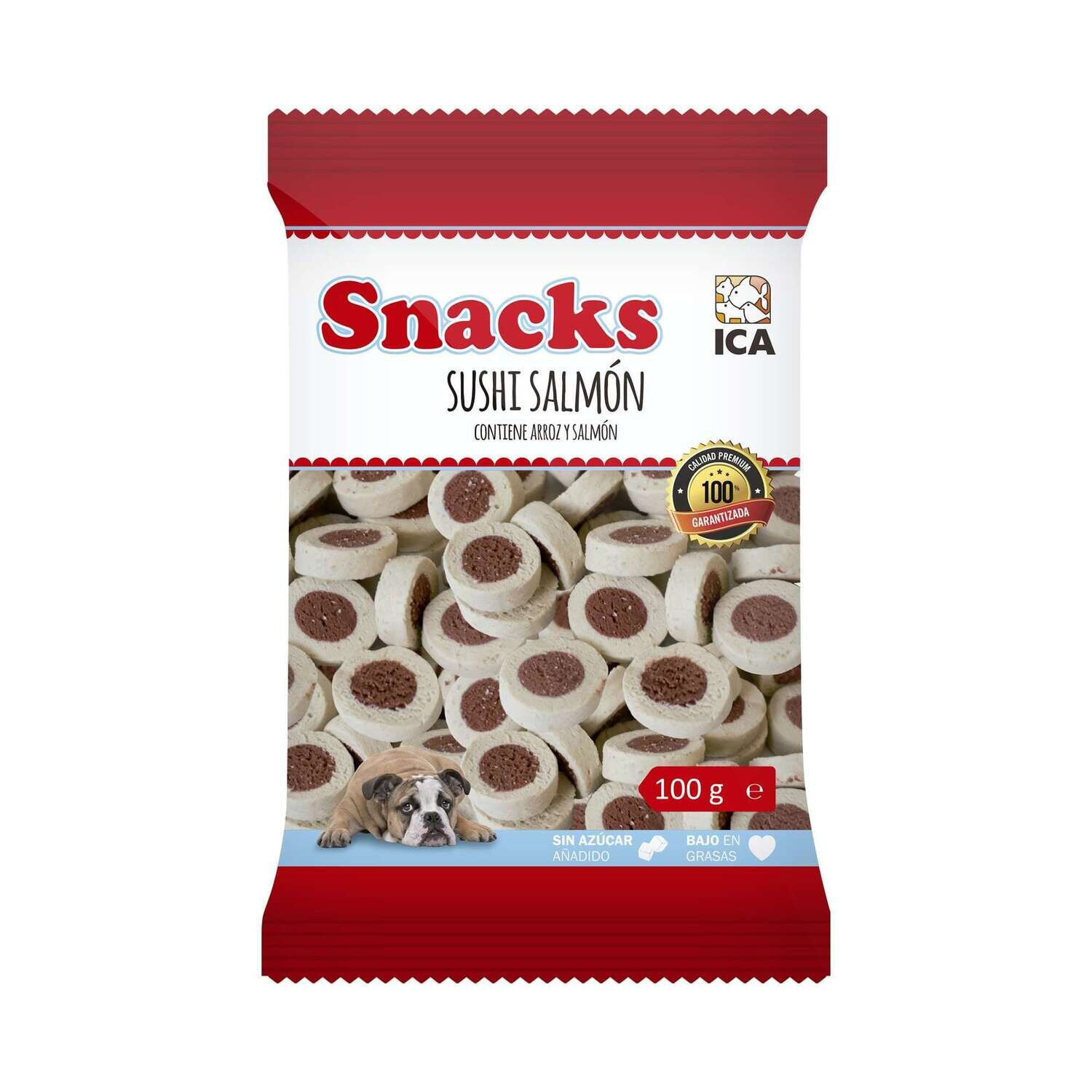 Snack Sushi de salm�n  100 g