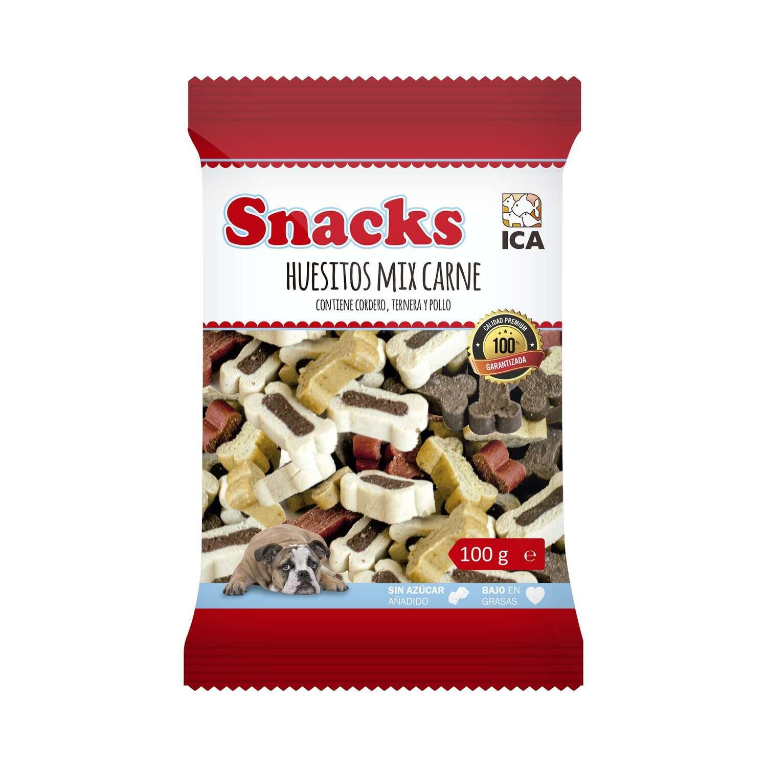 Snack Huesitos Mix carne  100 g