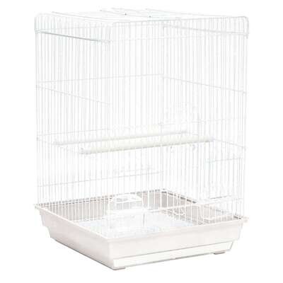 Jaulas LORIB blanca para p�jaros 40x40x59 cm 2 jaulas.